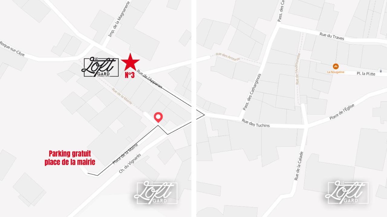 Chambres D'Hotes Et Spa Privatif - Le Loft Gard Saint-Michel-d'Euzet Eksteriør billede